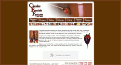 Desktop Screenshot of chocolatefountainfantasies.com